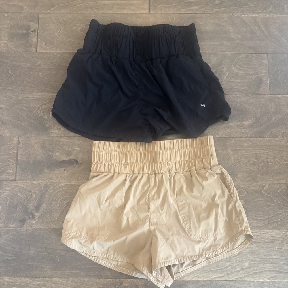 Women’s Joy Lab High Waisted Pocket Workout Shorts Lot Of 2 Size Small